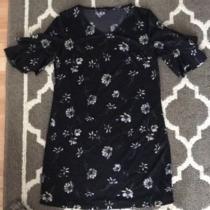 Black Floral Dress